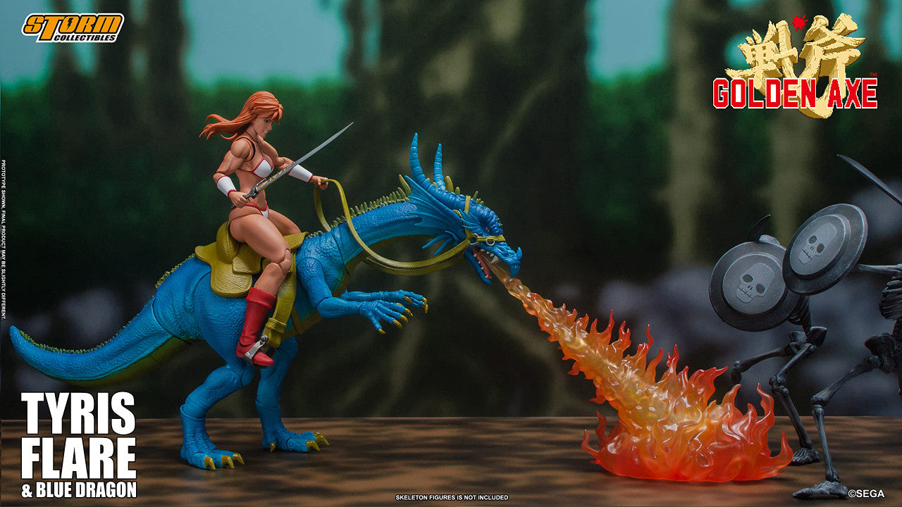 Storm Collectibles - Tyris Flare & Blue Dragon [Golden Axe], 1/12 Action Figure (STM87190)