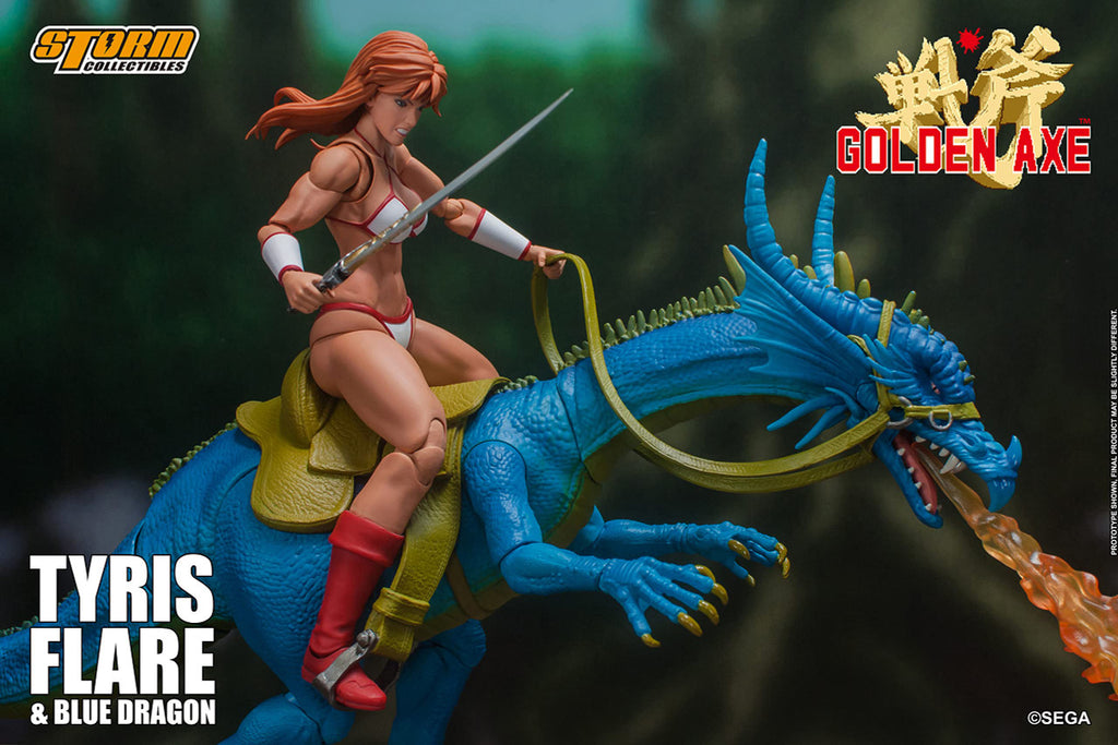 Storm Collectibles - Tyris Flare & Blue Dragon [Golden Axe], 1/12 Action Figure (STM87190)