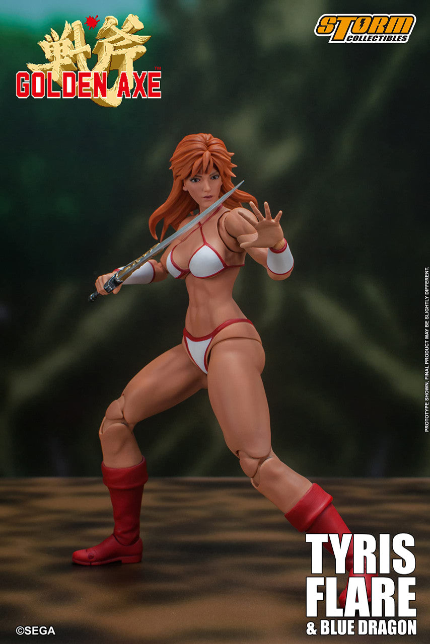 Storm Collectibles - Tyris Flare & Blue Dragon [Golden Axe], 1/12 Action Figure (STM87190)