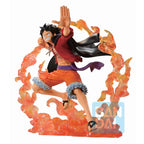 One Piece Monkey D Luffy Anime Duel Memories Ichiban Bandai Spirits Incredible Ichibansho Anime Static Figure Striking Their Familiar and iconic Pose Bandai Spirits BAS63607