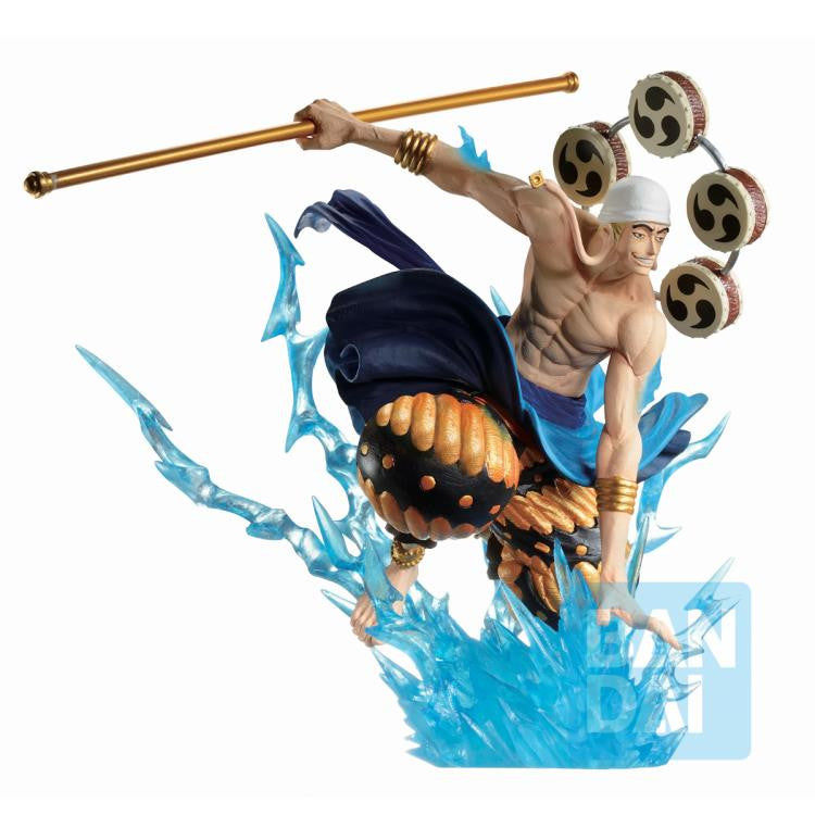 One Piece Enel Duel Memories Incredible Ichibansho Anime Static Figures Sculpted in a Dynamic Pose in the Heat of Battle Bandai Spirits BAS6361