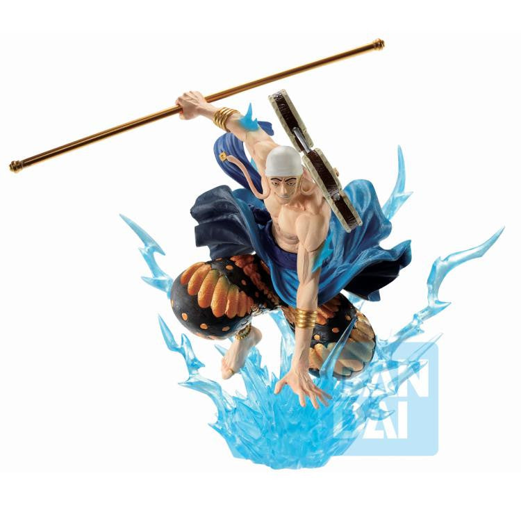 One Piece Enel Duel Memories Incredible Ichibansho Anime Static Figures Sculpted in a Dynamic Pose in the Heat of Battle Bandai Spirits BAS6361