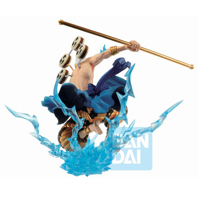 One Piece Enel Duel Memories Incredible Ichibansho Anime Static Figures Sculpted in a Dynamic Pose in the Heat of Battle Bandai Spirits BAS6361