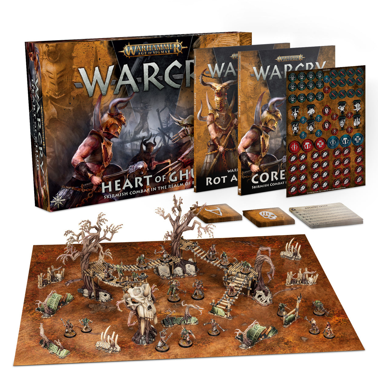 Games Workshop Warhammer Age of Sigmar Warcry Heart of Ghur English 111-01