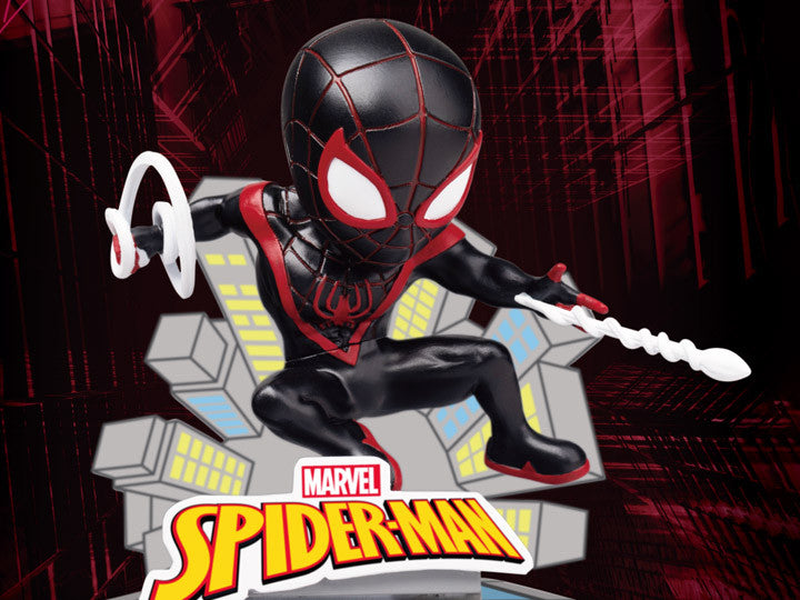 Beast Kingdom Marvel Comics Spider-Man Mile Morales Mea-013 Mini Egg Attack Figure, Multicolor (JUN198114)