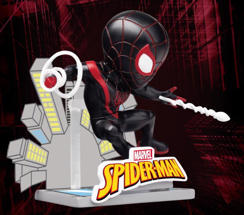 Beast Kingdom Marvel Comics Spider-Man Mile Morales Mea-013 Mini Egg Attack Figure, Multicolor (JUN198114)