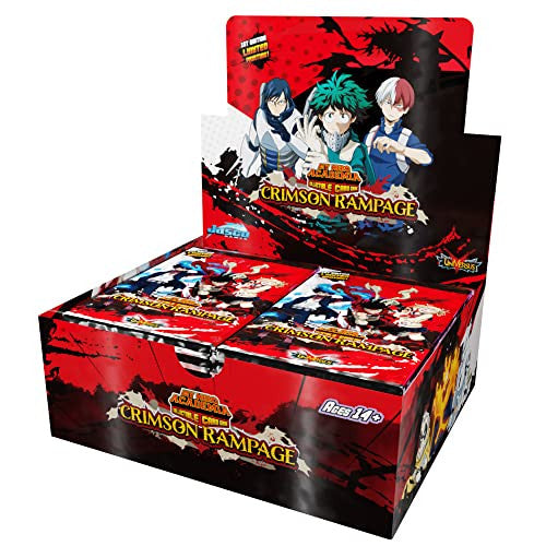 My Hero Academia TCG Series 2 Crimson Rampage Booster Display (24) MHA02B
