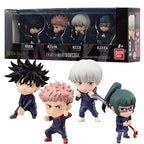 Jujutsu Kaisen ADVERGE Figure Box Set: Megumi Fushiguro, Yuji Itadori, Toge Inumaki, Maki Zenin