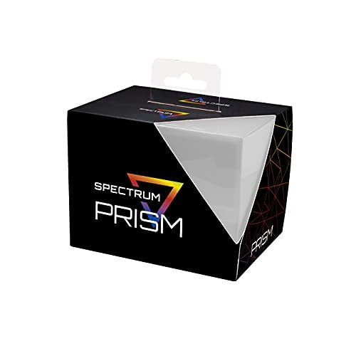 BCW Spectrum Prism Deck Case - Pale Moon White