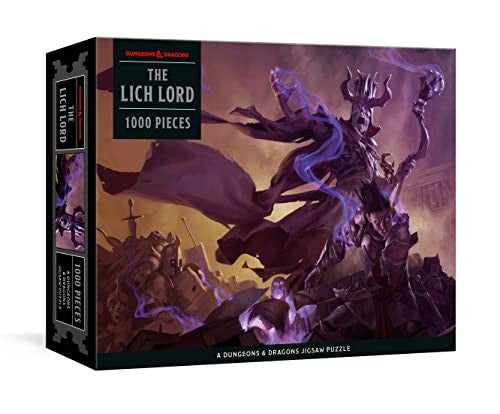The Lich Lord Puzzle: A Dungeons & Dragons Jigsaw Puzzle