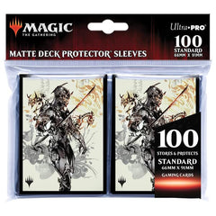 Ultra PRO Magic: The Gathering - Kamigawa Neon Dynasty 100ct Card Sleeves Featuring Satoru Umezawa - Protect Your Cards with ChromaFusion Technology
