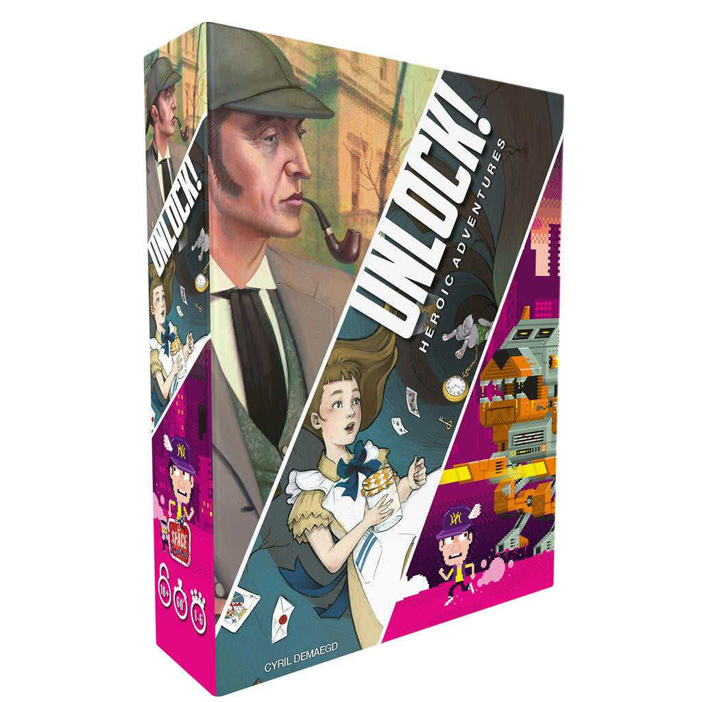Asmodee Unlock! HEROIC ADVENTURES UNL05