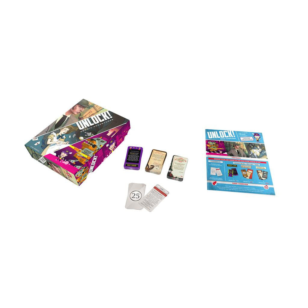 Asmodee Unlock! HEROIC ADVENTURES UNL05