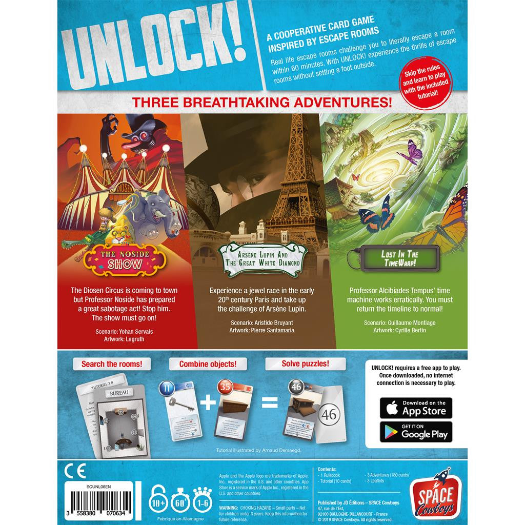 Asmodee Unlock! Timeless Adventures UNL06