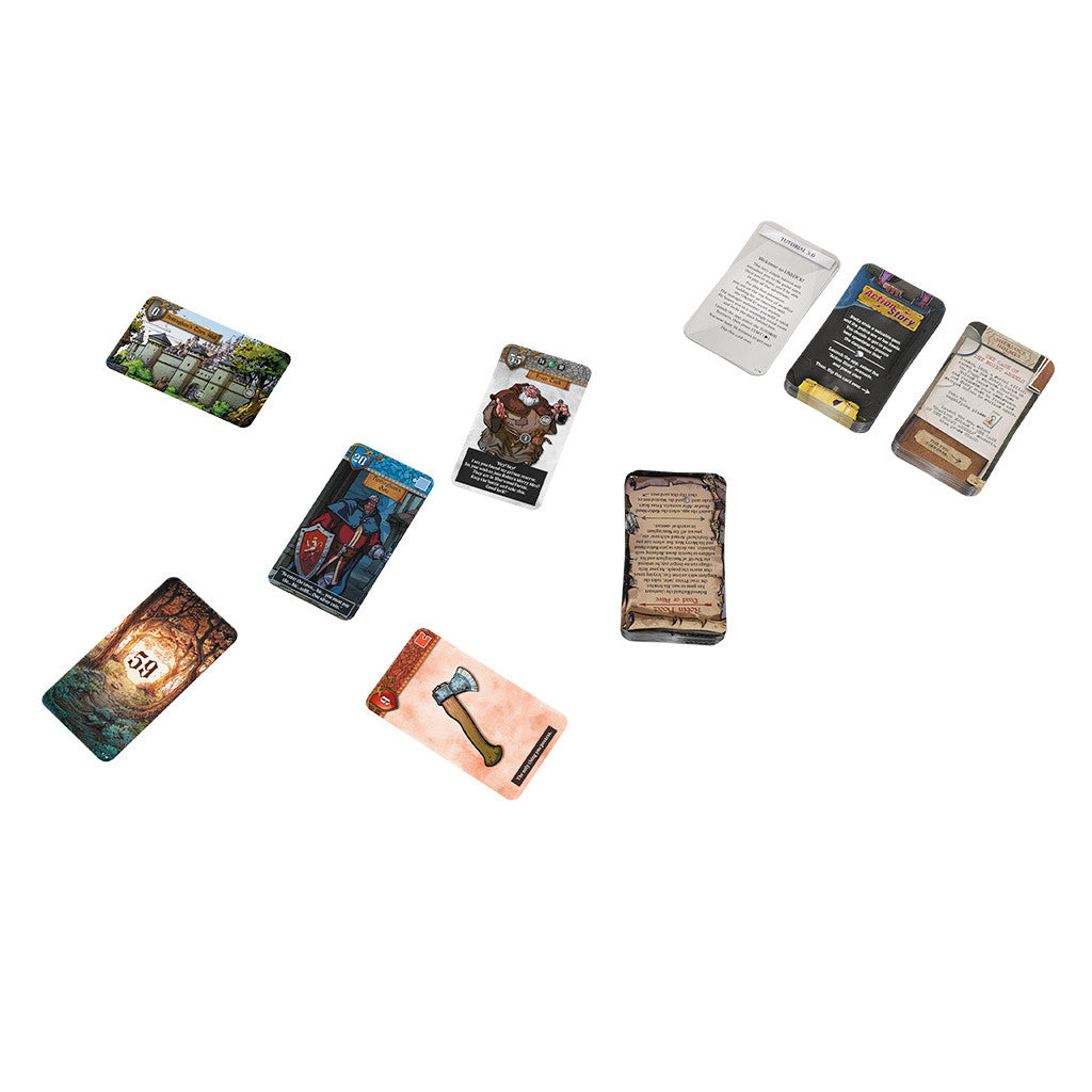 Asmodee Unlock Legendary Adventures Card Game Escape Room Games for Adults and Family for Ages 10 and up for 1-6 Players Average Playtime 60 Minutes UNL09EN