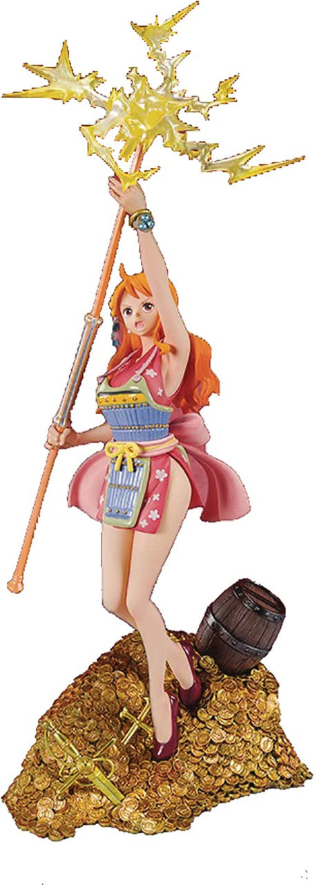 Tamashii Nations Figuarts Zero - Nami - WT100 Commemorative Eiichiro Oda Illustration Daikaizoku Hyakkei- [One Piece]