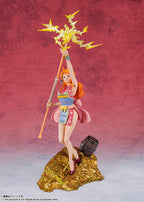 Tamashii Nations Figuarts Zero - Nami - WT100 Commemorative Eiichiro Oda Illustration Daikaizoku Hyakkei- [One Piece]