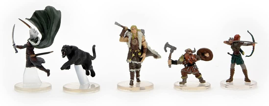 MTG Forgotten Realms Companions Hall Starter Set Pre Painted Miniatures WZK96109