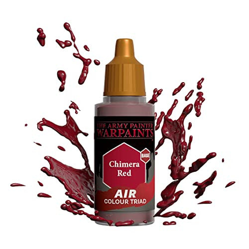 The Army Painter Warpaints Air Color Triad Chimera Red Non Toxic Air Brush Paint 18ml AW3105