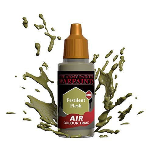The Army Painter Warpaints Air Color Triad Pestilent Flesh Non Toxic Air Brush Paint 18ml AW3108