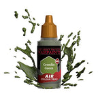 The Army Painter Warpaints Air Color Triad Gremlin Green Non Toxic Air Brush Paint 18ml AW3109