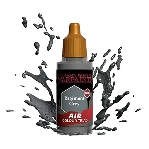 The Army Painter Warpaints Air Color Triad Regiment Grey Non Toxic Air Brush Paint 18ml AW3118