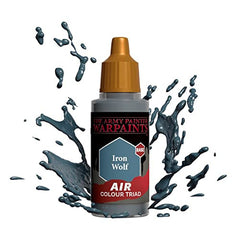 The Army Painter Warpaints Air Color Triad Iron Wolf Non Toxic Air Brush Paint 18ml AW3119