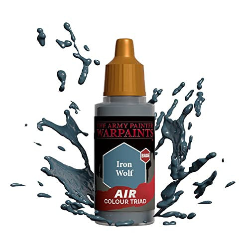 The Army Painter Warpaints Air Color Triad Iron Wolf Non Toxic Air Brush Paint 18ml AW3119