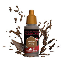 The Army Painter Warpaints Air Color Triad Rawhide Brown Non Toxic Air Brush Paint 18ml AW3123