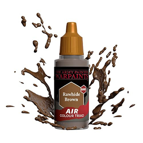 The Army Painter Warpaints Air Color Triad Rawhide Brown Non Toxic Air Brush Paint 18ml AW3123