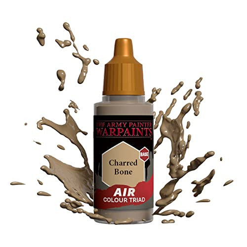 The Army Painter Warpaints Air Color Triad Charred Bone Non Toxic Air Brush Paint 18ml AW3125