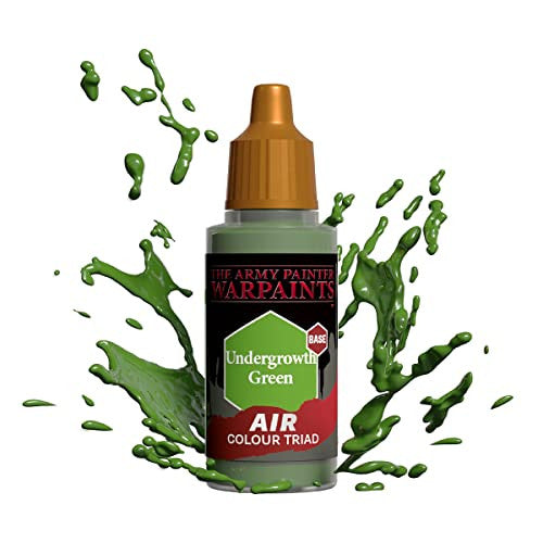 The Army Painter Warpaints Air Color Triad Undergrowth Green Non Toxic Air Brush Paint 18ml AW3433