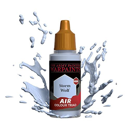 The Army Painter Warpaints Air Color Triad Storm Wolf Non Toxic Air Brush Paint 18ml AW4119