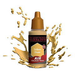 The Army Painter Warpaints Air Color Triad Yellow Dune Non Toxic Air Brush Paint 18ml AW4121