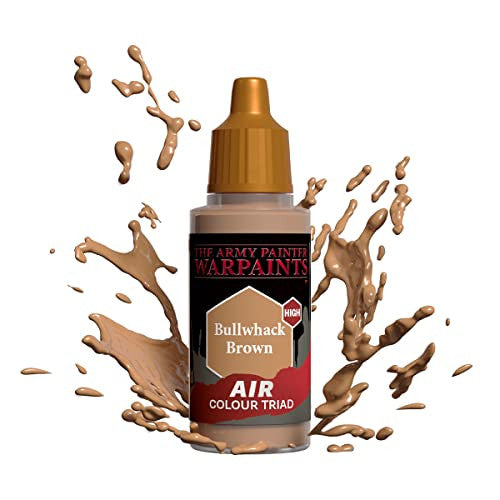 The Army Painter Warpaints Air Color Triad Bullwhack Brown Non Toxic Air Brush Paint 18ml AW4123