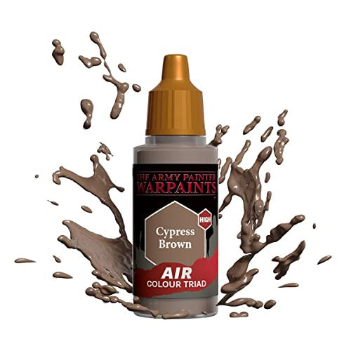 The Army Painter Warpaints Air Color Triad Cypress Brown Non Toxic Air Brush Paint 18ml AW4124
