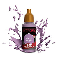 The Army Painter Warpaints Air Color Triad Coven Purple Non Toxic Air Brush Paint 18ml AW4128