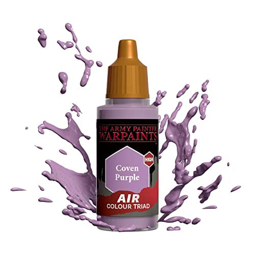 The Army Painter Warpaints Air Color Triad Coven Purple Non Toxic Air Brush Paint 18ml AW4128