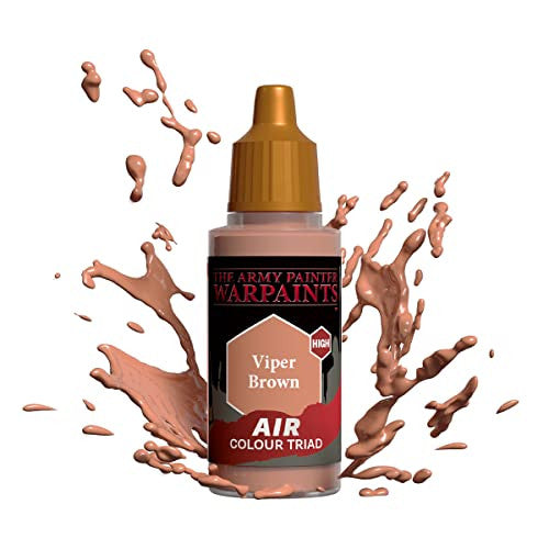 The Army Painter Warpaints Air Color Triad Viper Brown Non Toxic Air Brush Paint 18ml AW4122