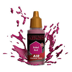 The Army Painter Warpaints Air Color Triad Rebel Red Non Toxic Air Brush Paint 18ml AW4142