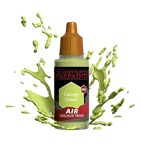 The Army Painter Warpaints Air Color Triad Canopy Green Non Toxic Air Brush Paint 18ml AW4433