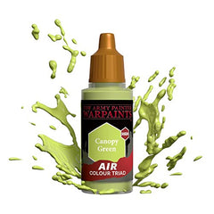 The Army Painter Warpaints Air Color Triad Canopy Green Non Toxic Air Brush Paint 18ml AW4433