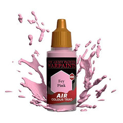 The Army Painter Warpaints Air Color Triad Fey Pink Non Toxic Air Brush Paint 18ml AW4447
