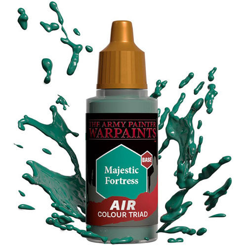 The Army Painter Warpaints Air Color Triad Majestic Fortress Non Toxic Air Brush Paint 18ml AW3419