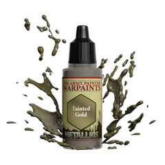 The Army Painter Warpaints Metallics Tainted Gold Non Toxic Acrylic Paints 18ml WP1482