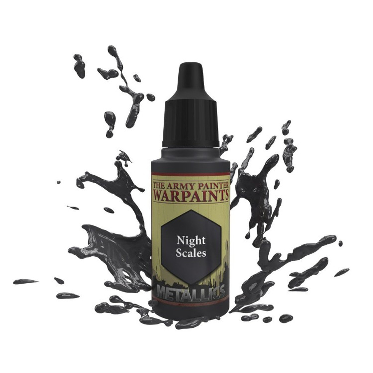 The Army Painter Warpaints Metallics Night Scales Non Toxic Acrylic Paints 18ml WP1490