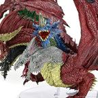 Wizkids Dungeons And Dragons Fantasy Miniatures Icons Of The Realms Gargantuan Tiamat Miniatures D&D Model Comes UnpaintedWZK96105