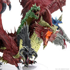 Wizkids Dungeons And Dragons Fantasy Miniatures Icons Of The Realms Gargantuan Tiamat Miniatures D&D Model Comes UnpaintedWZK96105