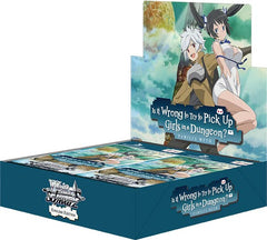 Weiss Schwarz: Is It Wrong to Try to Pick Up Girls in a Dungeon? Booster Display