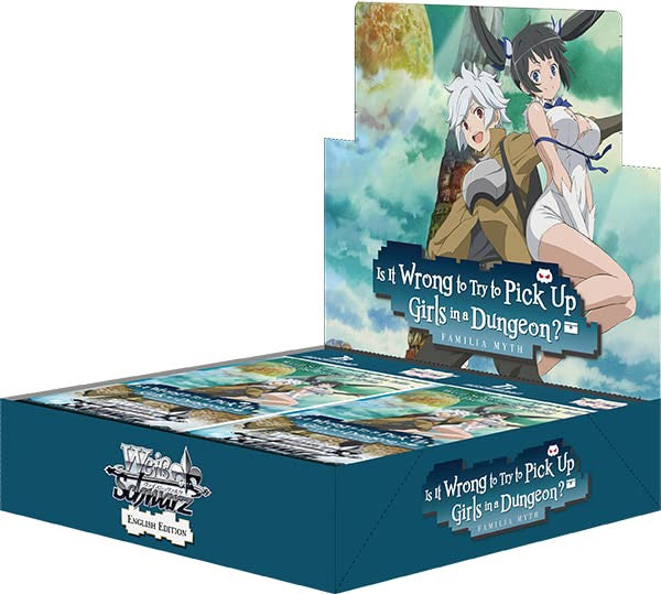 Weiss Schwarz: Is It Wrong to Try to Pick Up Girls in a Dungeon? Booster Display